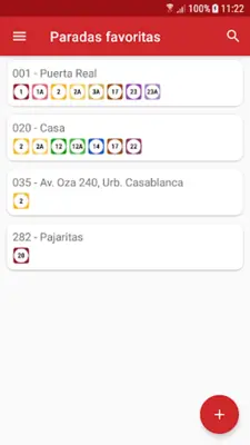 Bus Coruña android App screenshot 3